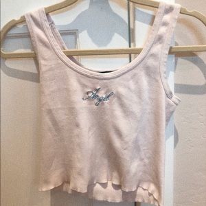 Pink and blue “angel” brandy melville tank